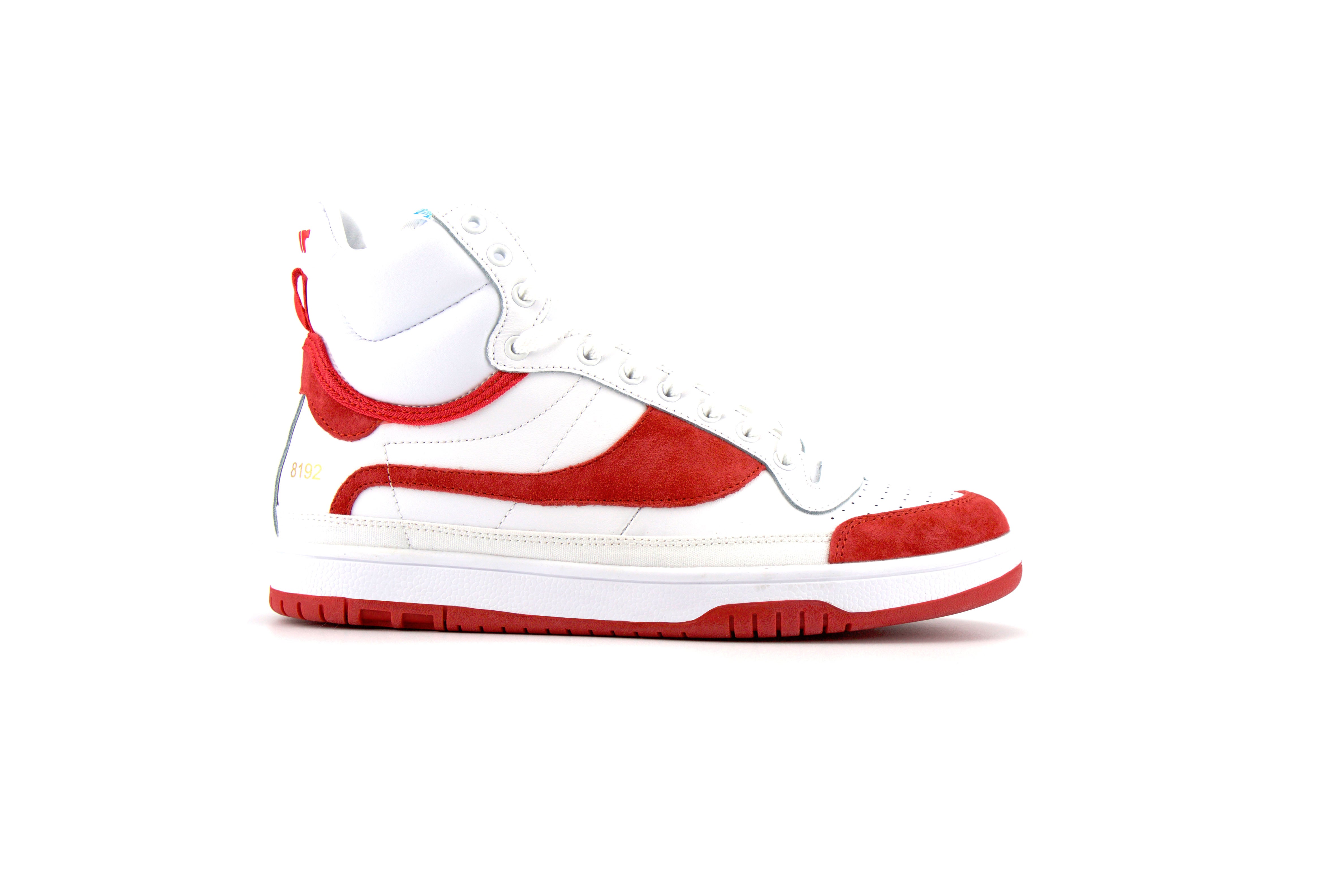 シャラン Jaclar Intimidator Hi Red - Classic 80s Basketball High-Top