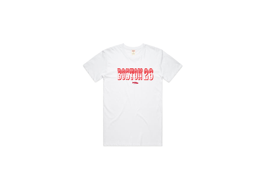 The Boston 26 Tee White