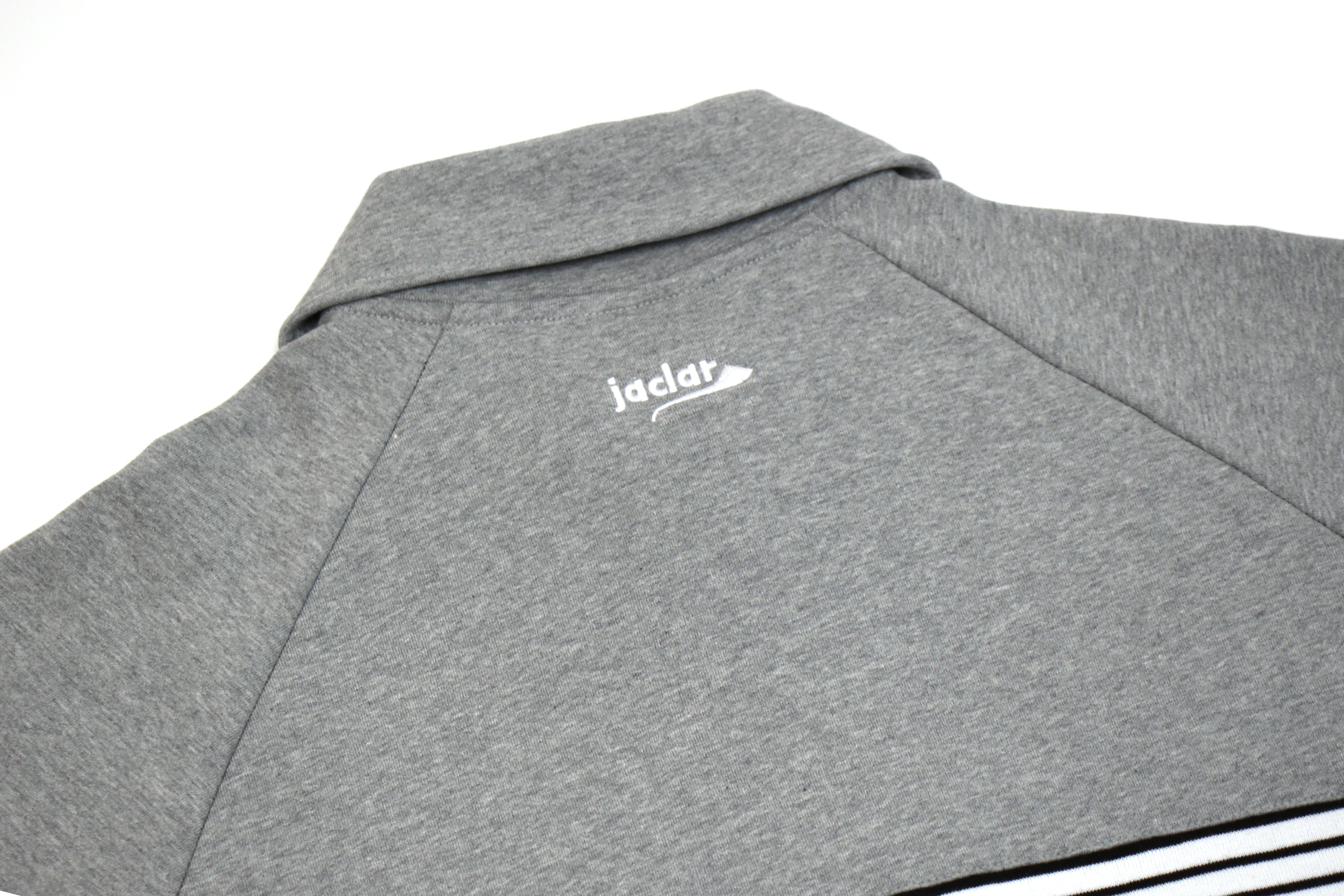 RETRO TRACK JACKET BLACK / H. GREY – jaclarusa