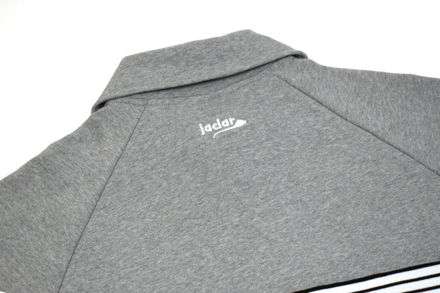 RETRO TRICOT TRACK JACKET BLACK / H. GREY JA-4000