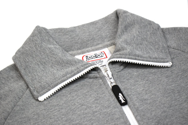 RETRO TRICOT TRACK JACKET BLACK / H. GREY JA-4000