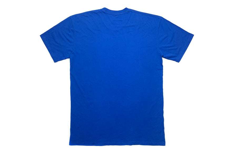 Back II Basics Tee - Royal