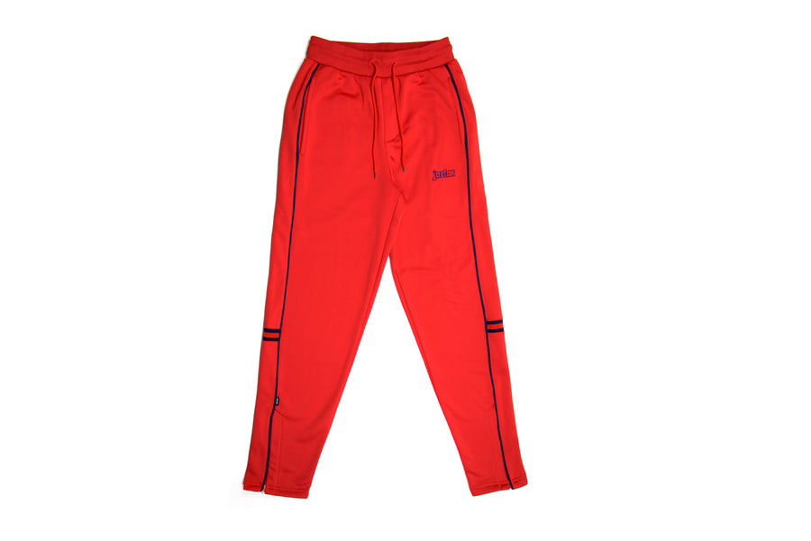 HERITAGE TRACK PANT RED / NAVY JA-3100 – jaclarusa