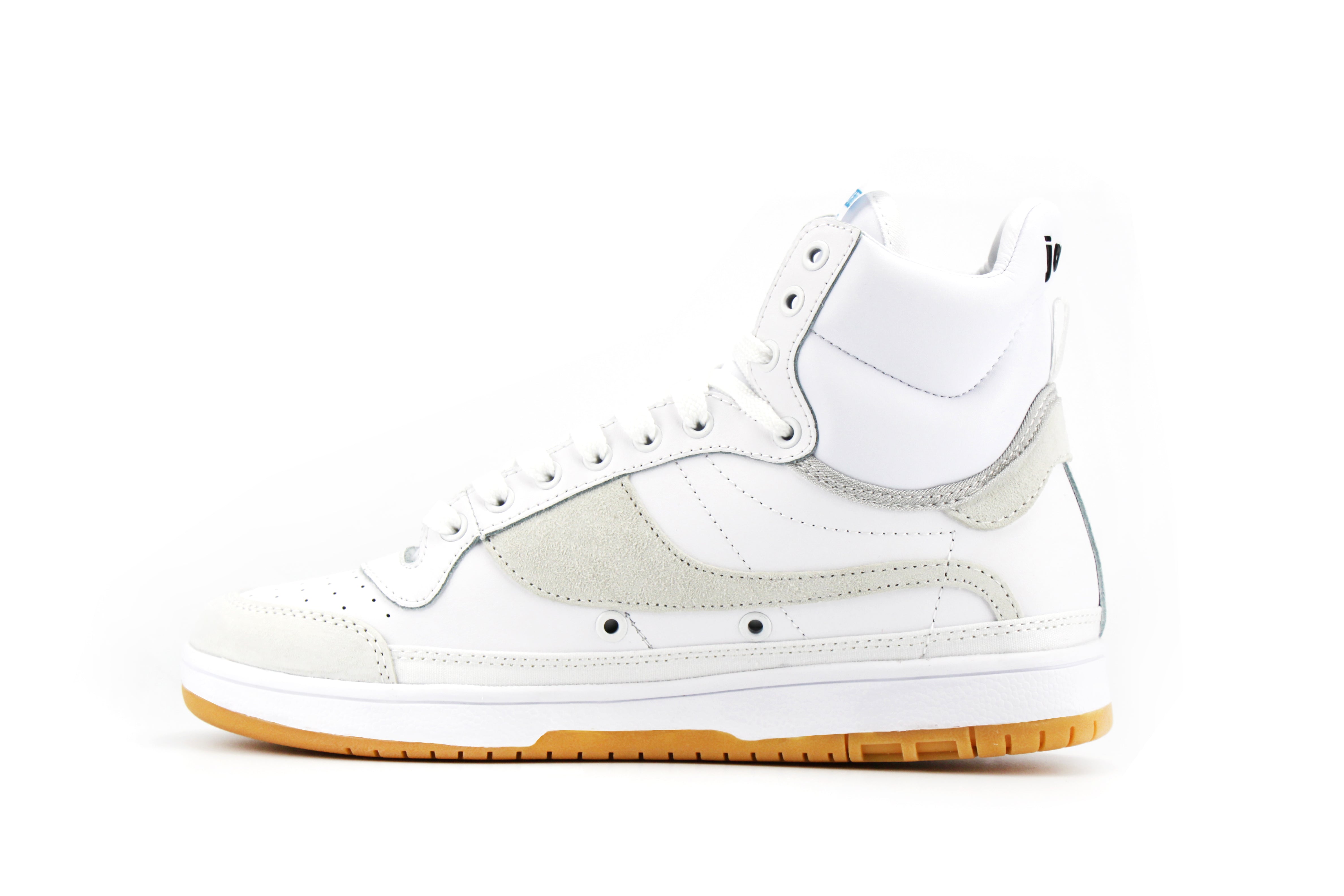 Jaclar Intimidator Hi White - Retro High-Top Basketball Shoe